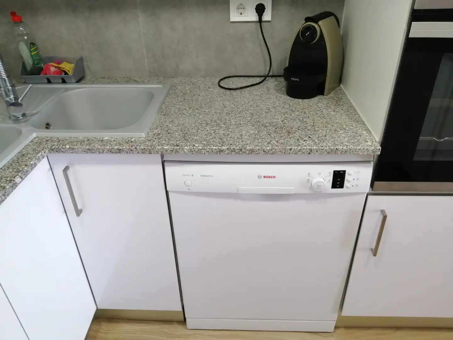 Cocina de Apartamento de alquiler en Calonge i Sant Antoni con Terraza, Amueblado y Horno