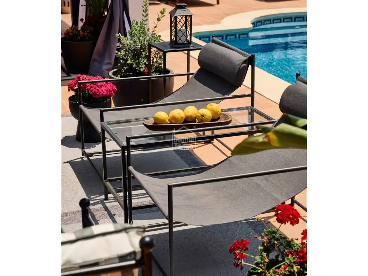 Terraza de Casa o chalet en venta en Sant Lluís con Calefacción, Jardín privado y Terraza