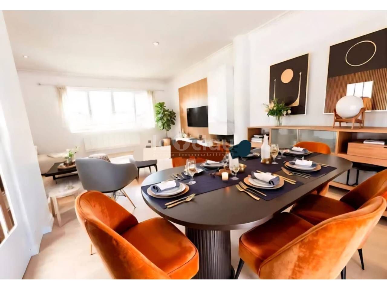Comedor de Piso en venta en Tona con Calefacción, Terraza y Amueblado