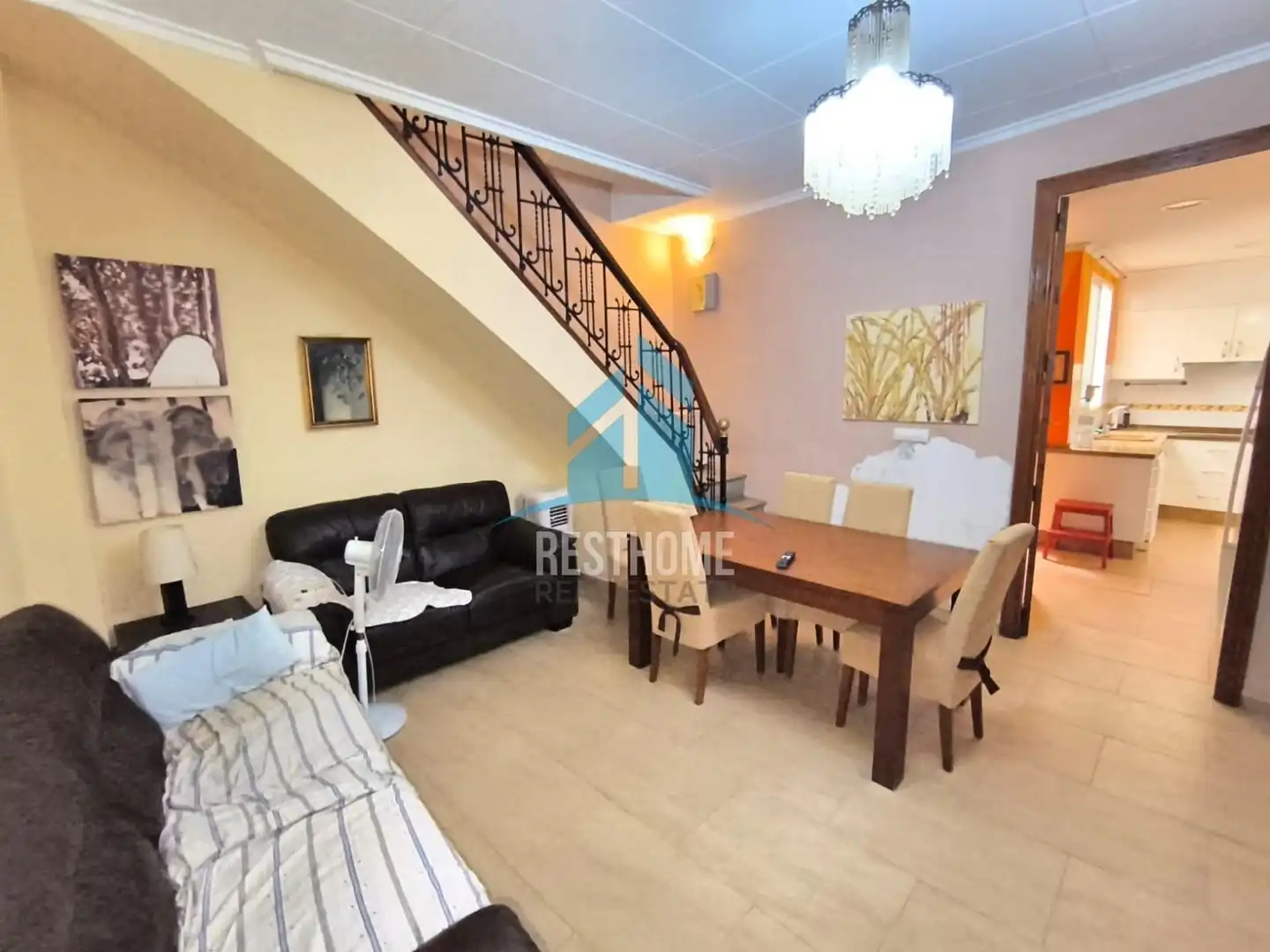 Living room of Houses for sale in Cullera  with Air Conditioner, Heating and Terrace