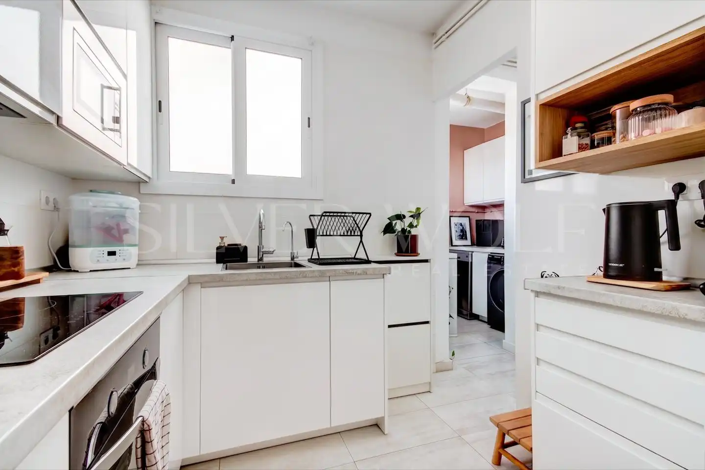 Cocina de Piso en venta en Vilanova i la Geltrú con Calefacción, Parquet y Balcón