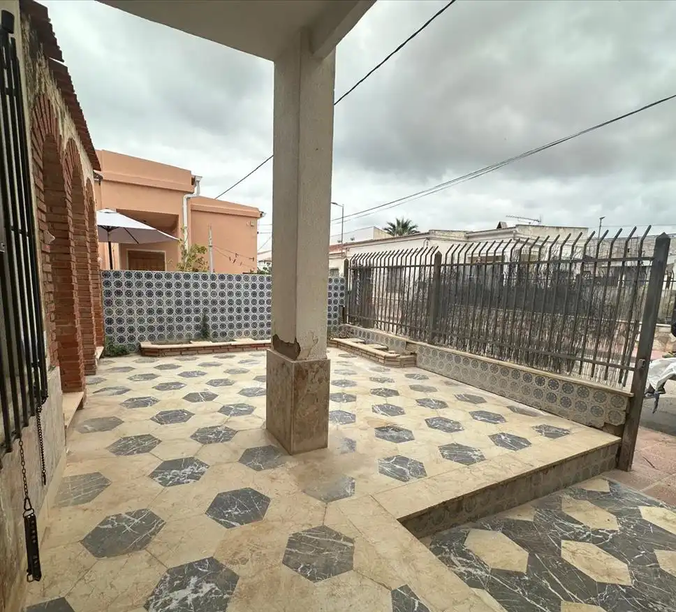 Terraza de Casa o chalet en venta en Algueña