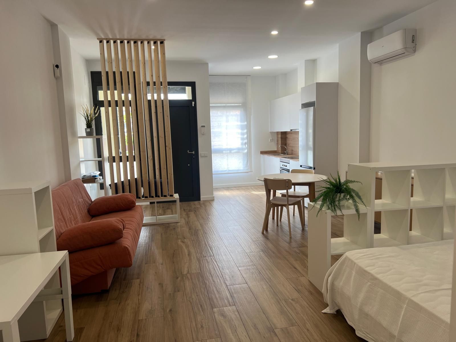 Living room of Loft to rent in Mollet del Vallès  with Air Conditioner, Parquet flooring and Furnished
