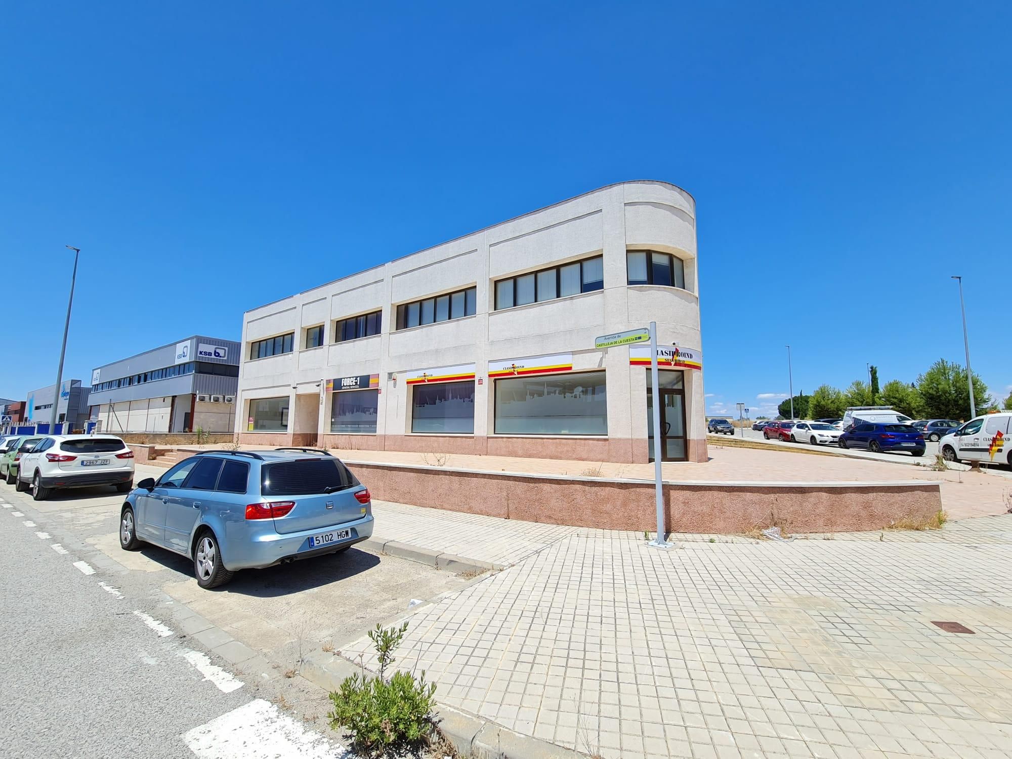 Vista exterior de Oficina en venda en Bollullos de la Mitación