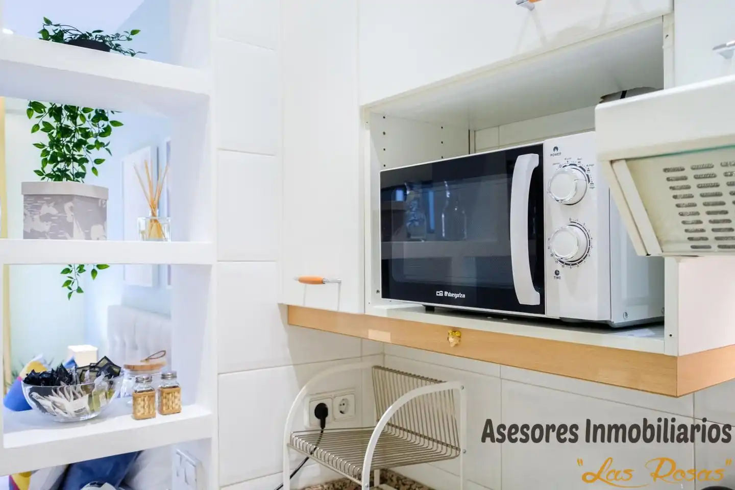 Küche von Wohnung zur Miete in Madrid mit Klimaanlage und Möbliert