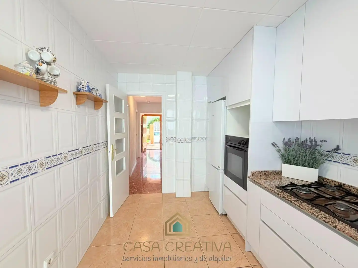 Cocina de Casa adosada en venta en Picanya con Jardín privado, Terraza y Trastero