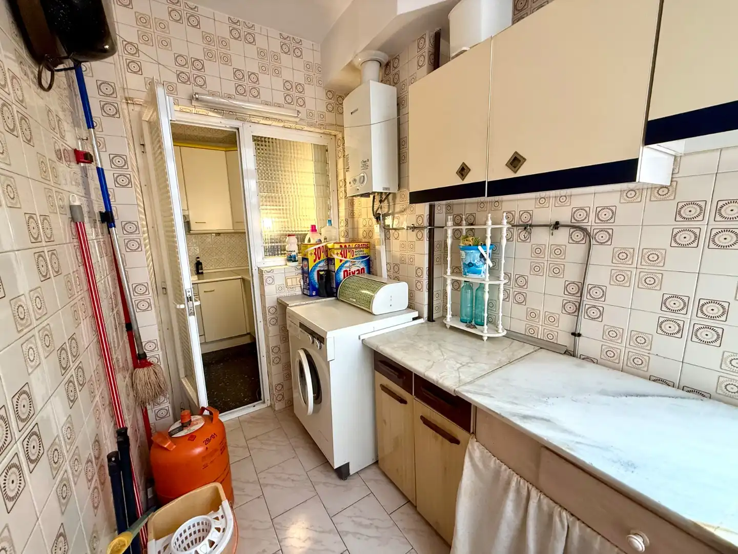 Kitchen of Flat for sale in Ciudad Real  with Air Conditioner, Heating and Furnished