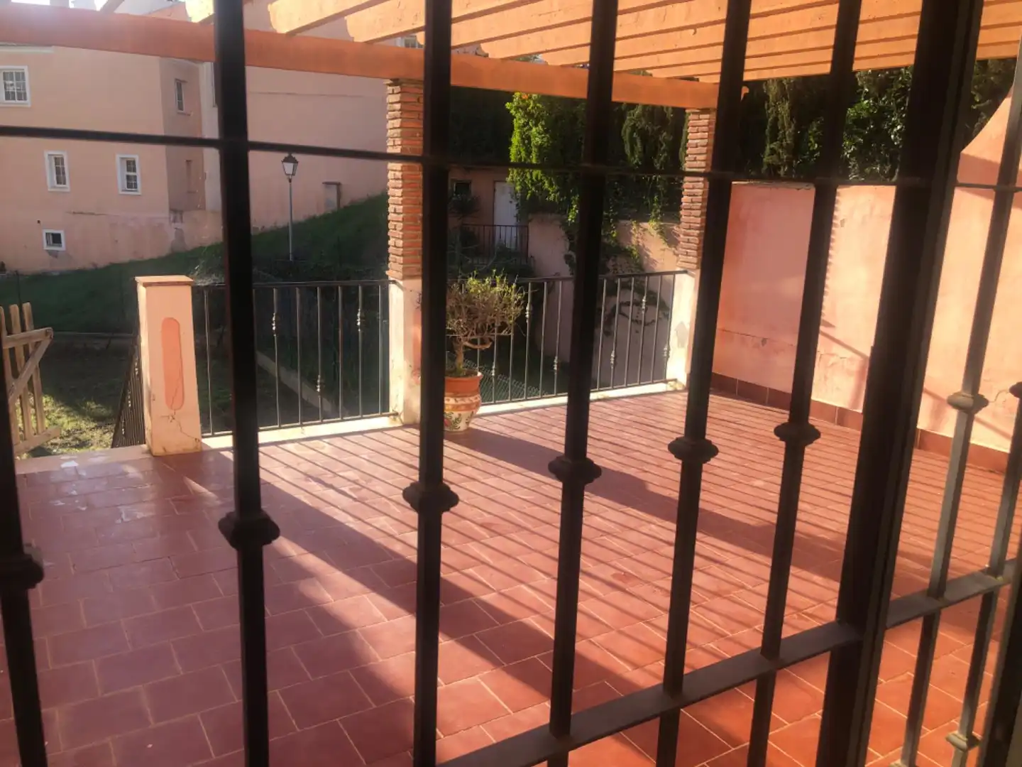 Terraza de Casa adosada en venta en Mijas con Aire acondicionado, Calefacción y Jardín privado