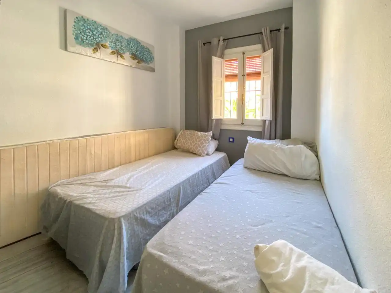 Bedroom of Flat for sale in Santa Pola  with Air Conditioner, Terrace and Furnished