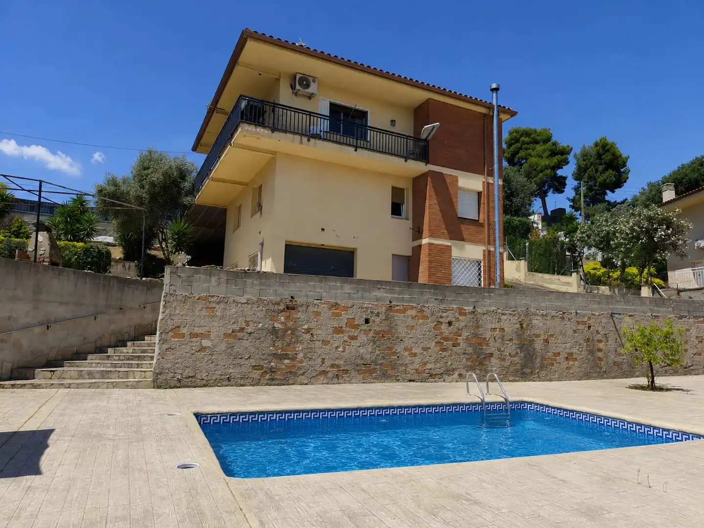 Piscina de Casa o xalet en venda en Lliçà de Vall amb Aire condicionat, Calefacció i Jardí privat
