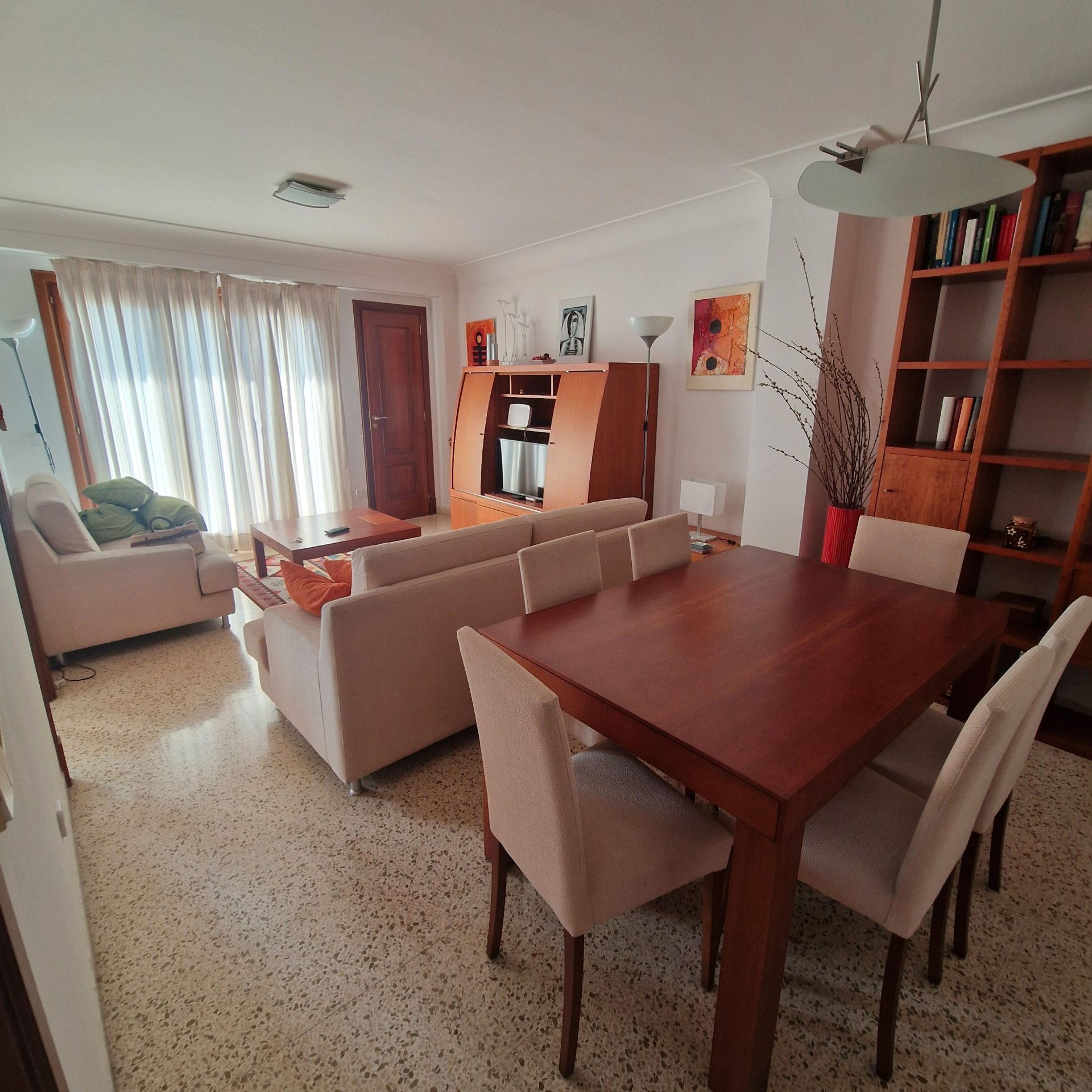 Dining room of Flat to rent in  Palma de Mallorca  with Heating, Furnished and Oven