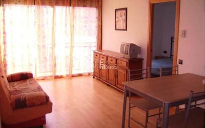 Living room of Apartment for sale in  Lleida Capital  with Air Conditioner, Furnished and Balcony
