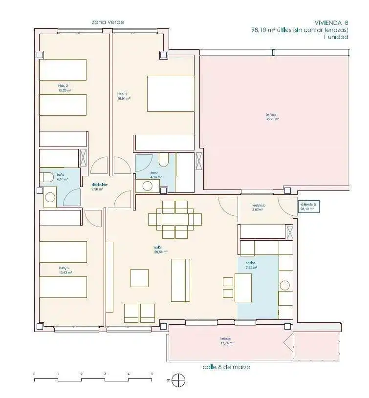 Penthouse mit Aufzug zum Verkauf in La Lastra, imagen 15