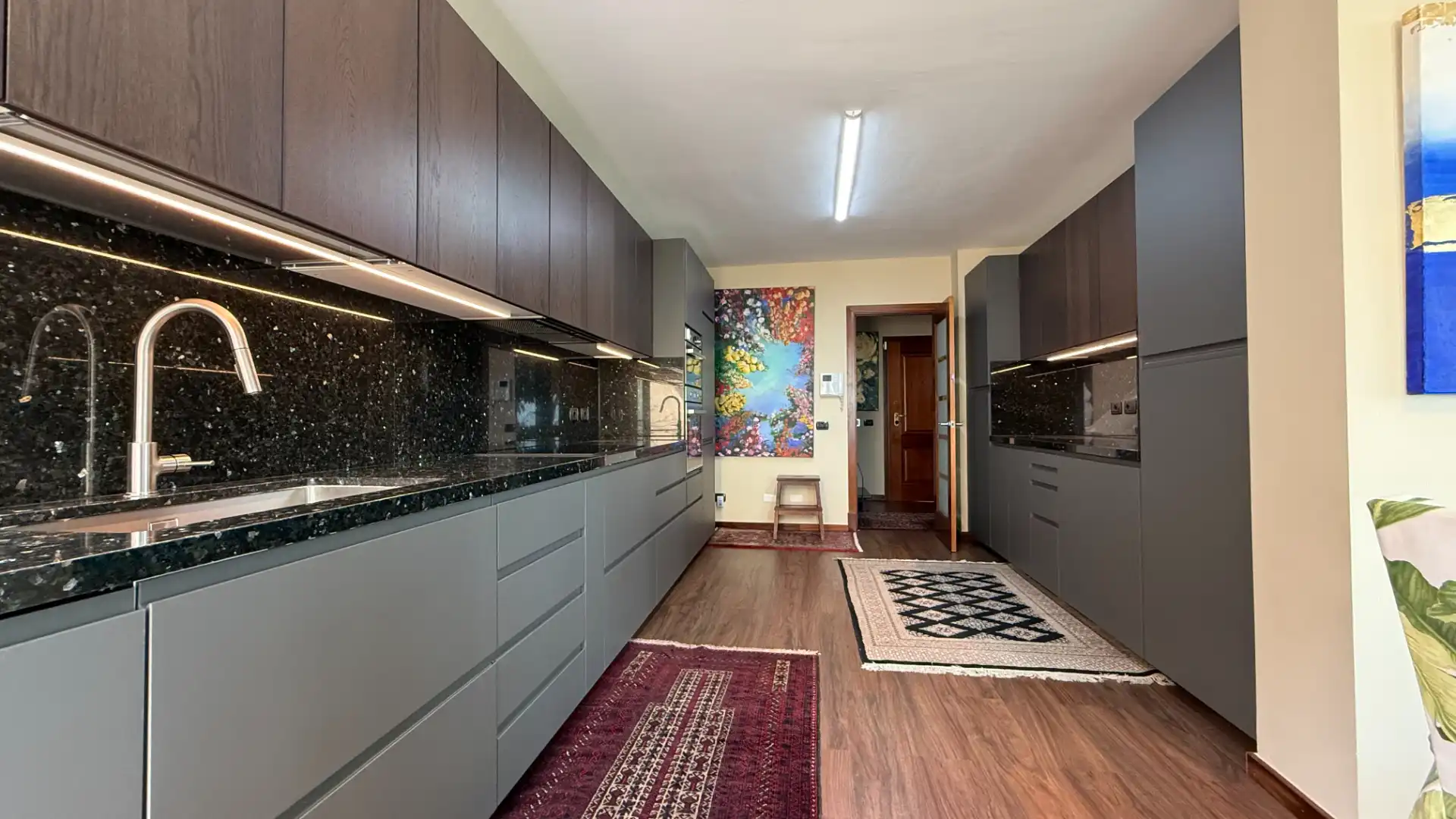 Cocina de Dúplex en venta en Las Palmas de Gran Canaria con Jardín privado, Parquet y Terraza