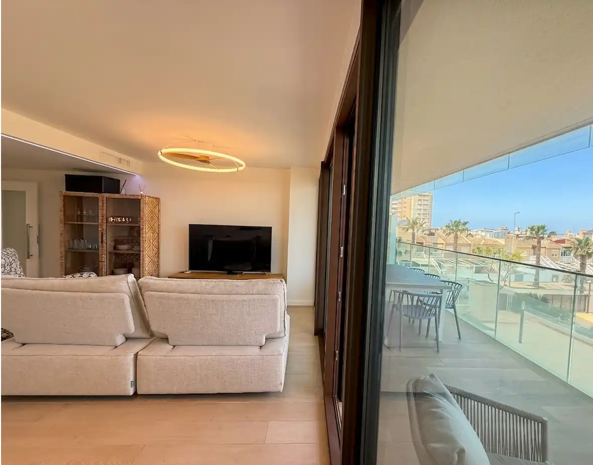 Living room of Flat for sale in Cartagena  with Air Conditioner, Heating and Terrace