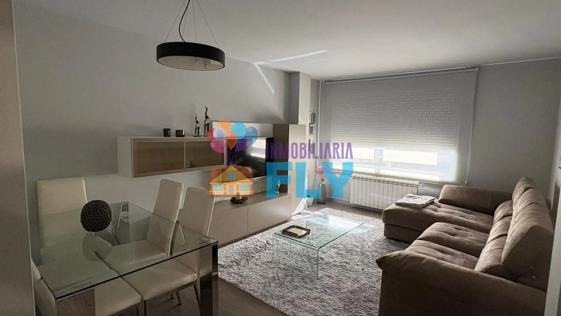 Sala de estar de Apartamento de alquiler en Ourense Capital  con Calefacción, Amueblado y Balcón