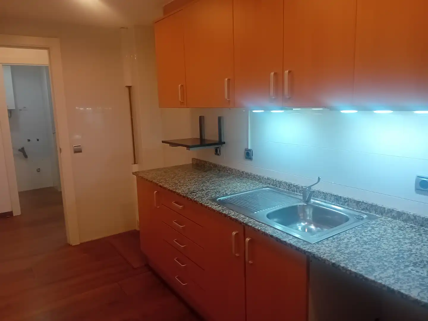 Kitchen of Flat for sale in El Pla de Santa Maria  with Heating and Storage room