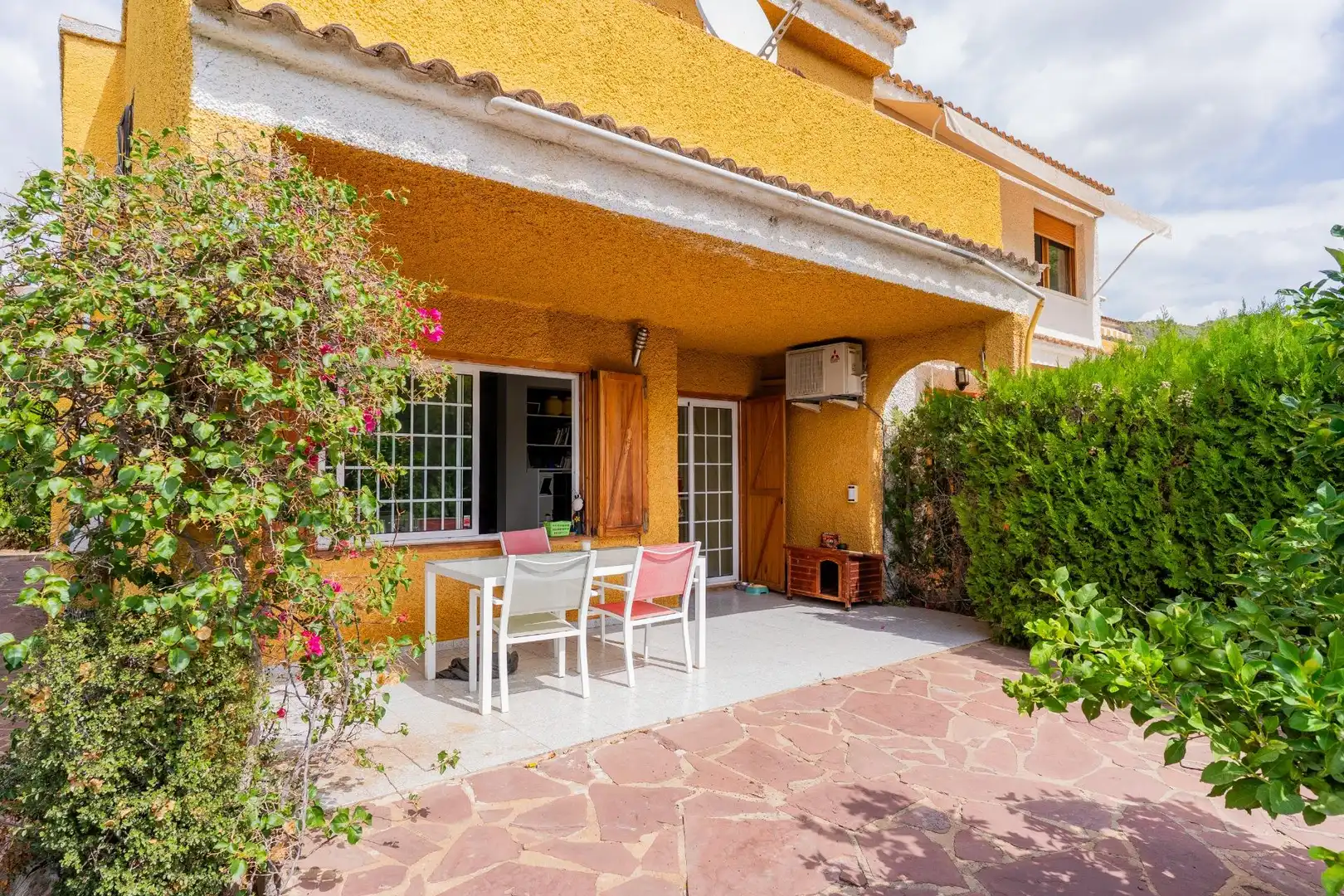 Terrace of Detached homes for sale in Puçol  with Air Conditioner, Private garden and Terrace