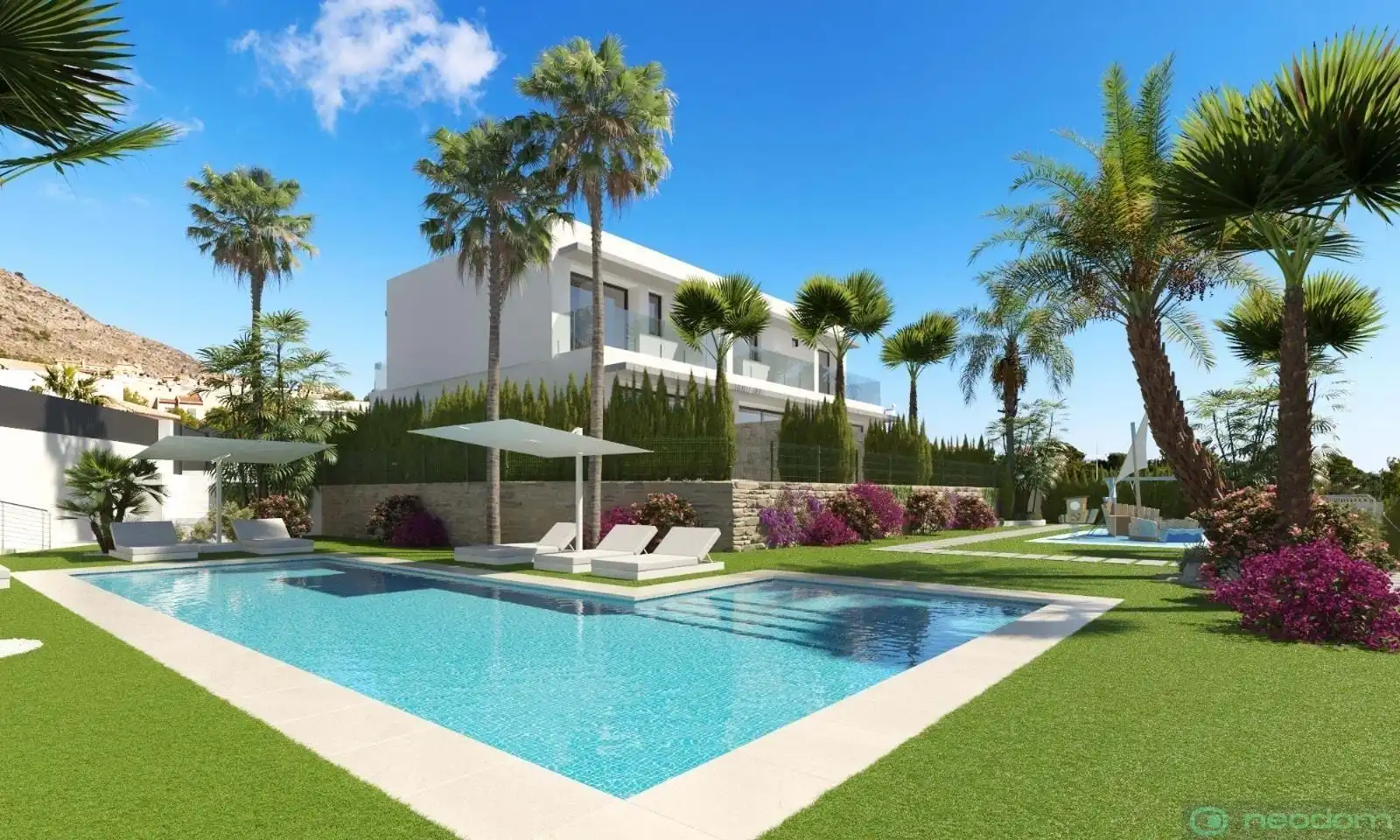 Casa a schiera con piscina in vendita a Golf Bahía, imagen 2