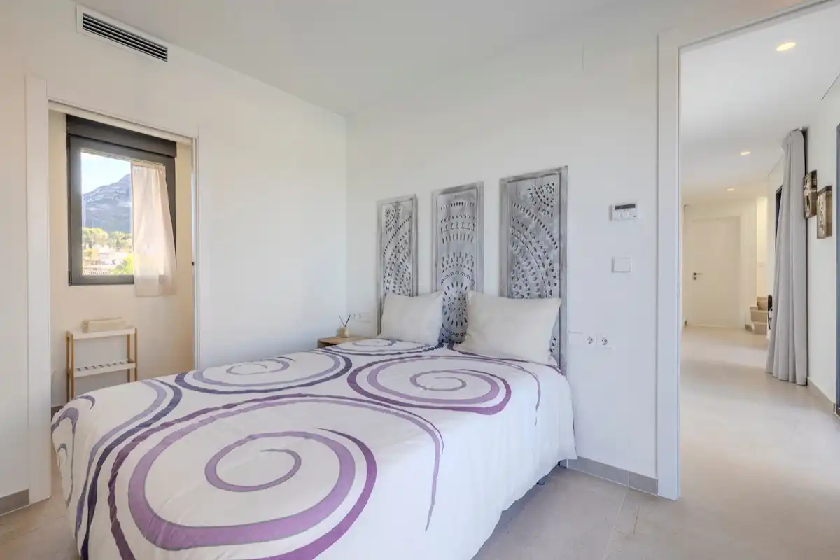 Bedroom of Houses for sale in Dénia  with Air Conditioner, Heating and Private garden