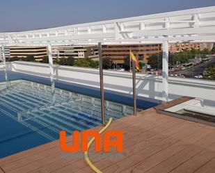 Swimming pool of Flat to rent in  Córdoba Capital  with Air Conditioner, Heating and Private garden