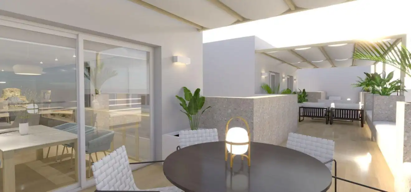 Terrace of Flat for sale in Murcia  with Terrace, Storage room and Balcony