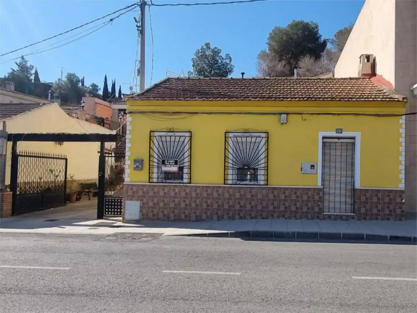 Vista exterior de Planta baixa en venda en Rojales