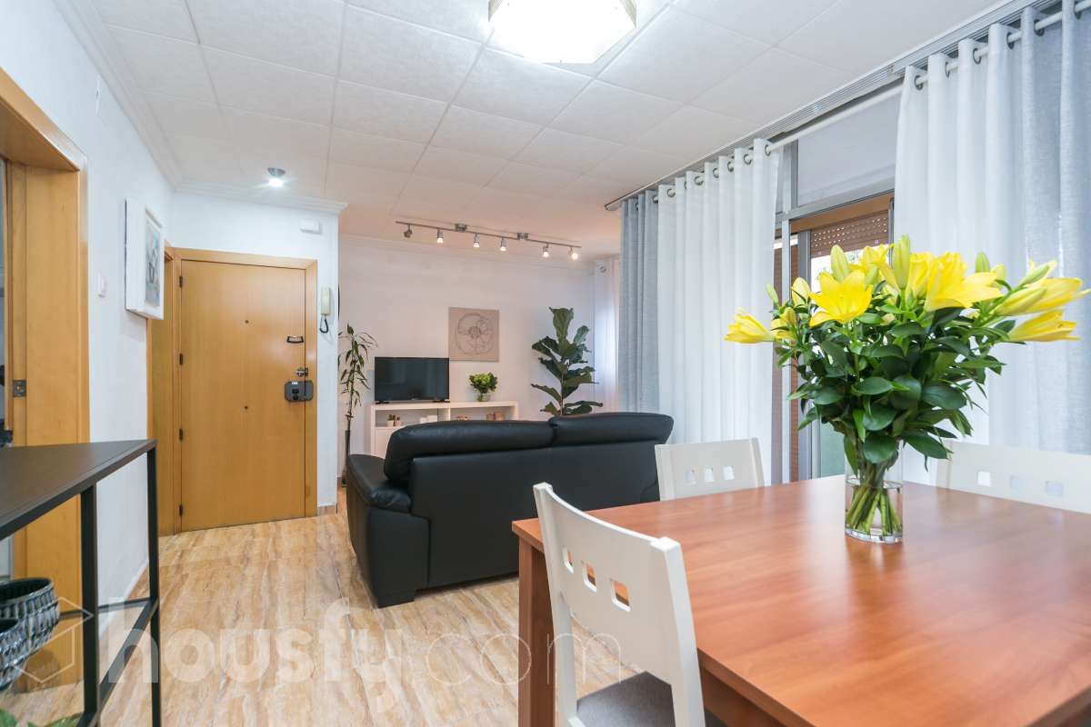 Sala d'estar de Pis en venda en  Barcelona Capital amb Aire condicionat, Traster i Balcó