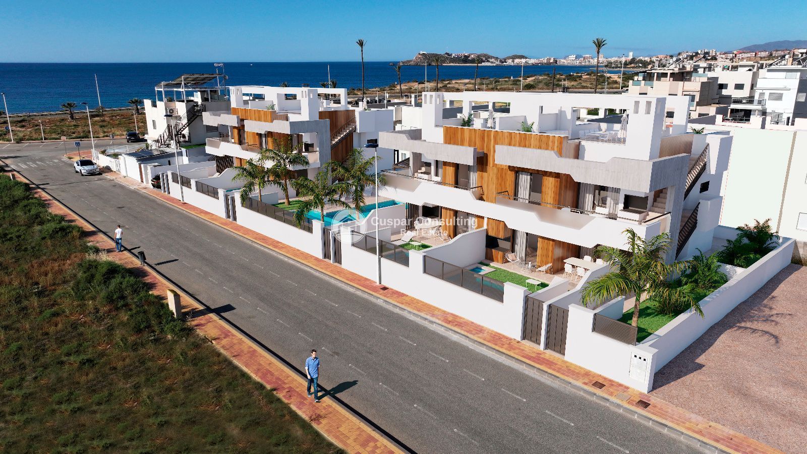 Vista exterior de Apartament en venda en Cartagena amb Aire condicionat, Calefacció i Jardí privat
