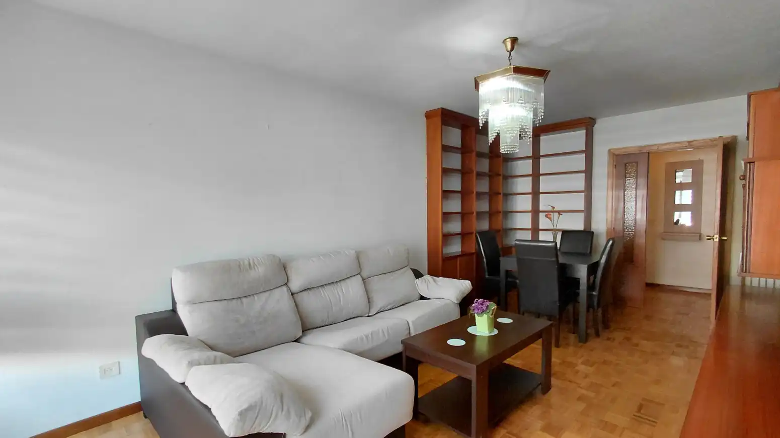 Living room of Flat for rent in Burlada / Burlata  with Heating