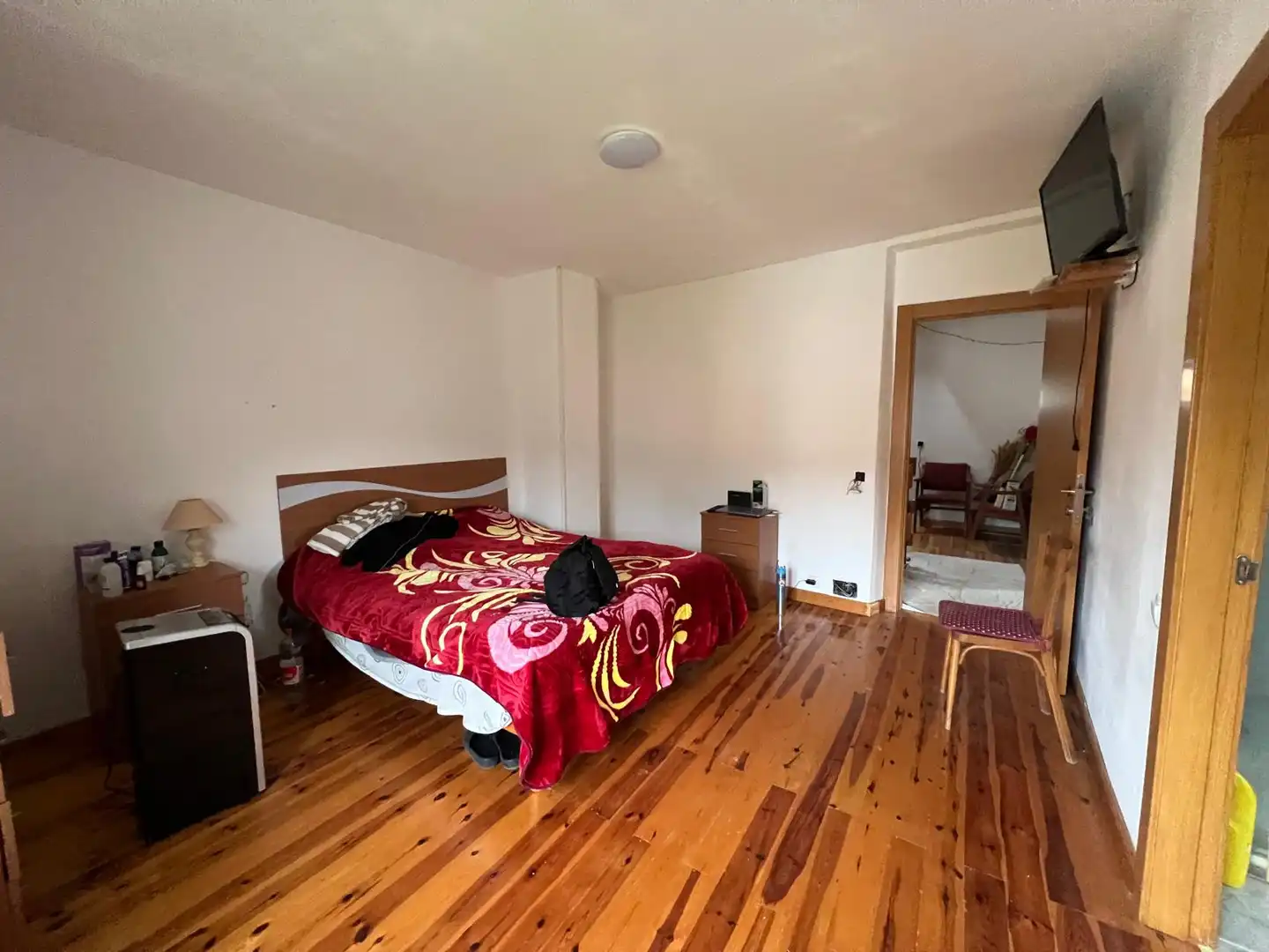 Habitación de Finca rústica en venta en Santibáñez del Val con Jardín privado, Parquet y Terraza