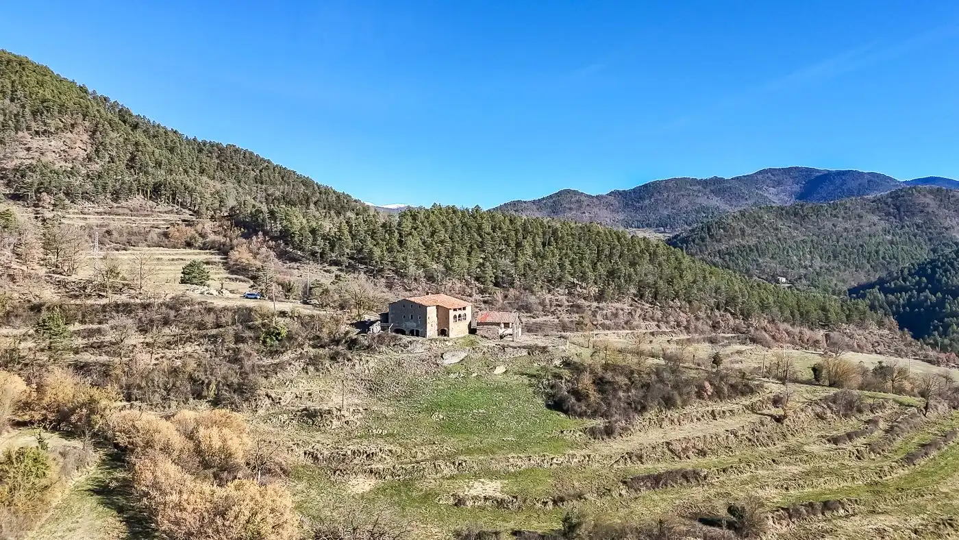 Finca rústica en venta en Les Llosses con Jardín privado