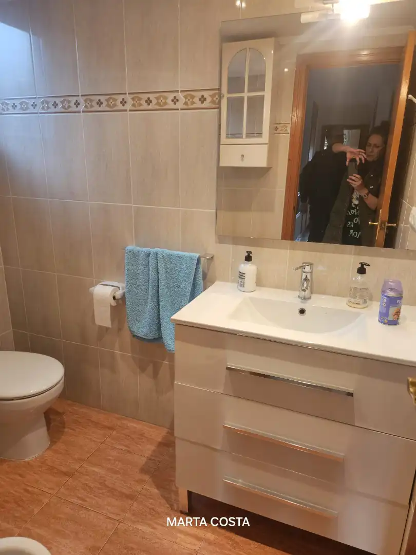 Baño de Casa o chalet en venta en Daimús con Aire acondicionado, Calefacción y Jardín privado