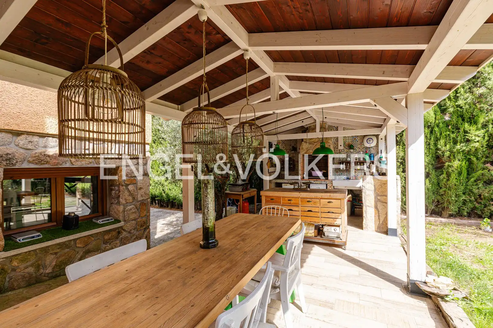 Terrace of Houses for sale in Becerril de la Sierra  with Heating, Private garden and Terrace