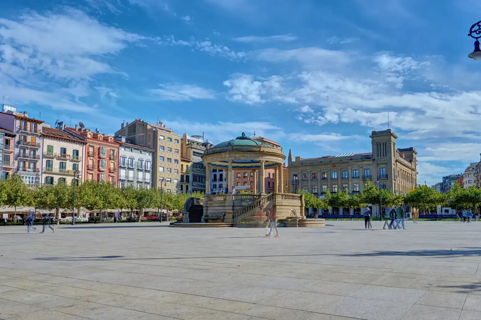 Exterior view of Flat for sale in  Pamplona / Iruña  with Heating, Parquet flooring and Storage room