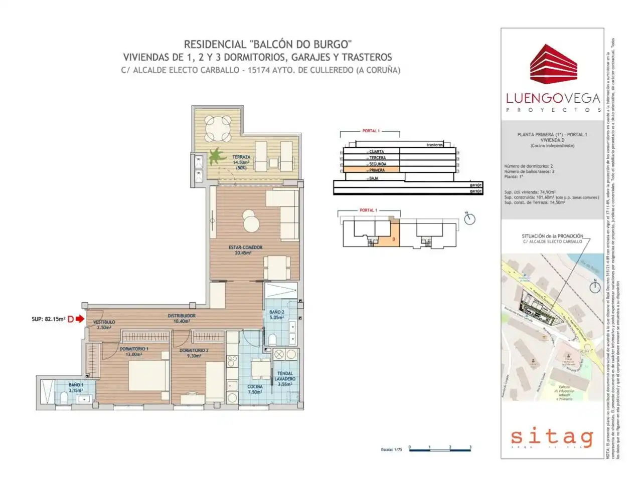 Flat for sale in Culleredo  with Terrace, Storage room and Alarm