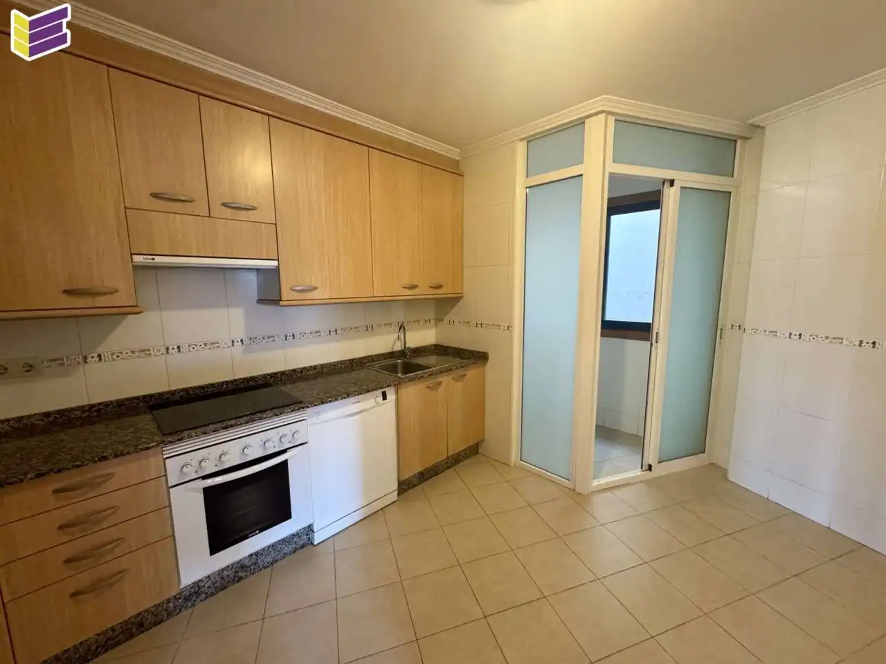 Kitchen of Flat for sale in Mos  with Heating and Storage room