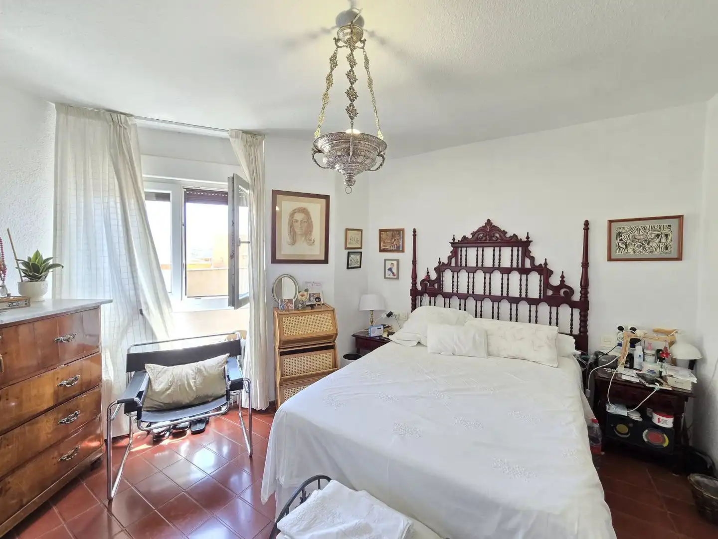 Bedroom of Flat for sale in Málaga  with Air Conditioner, Heating and Terrace
