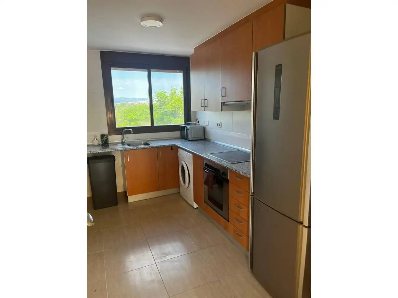 Kitchen of Attic for rent in San Jorge / Sant Jordi  with Air Conditioner, Heating and Terrace