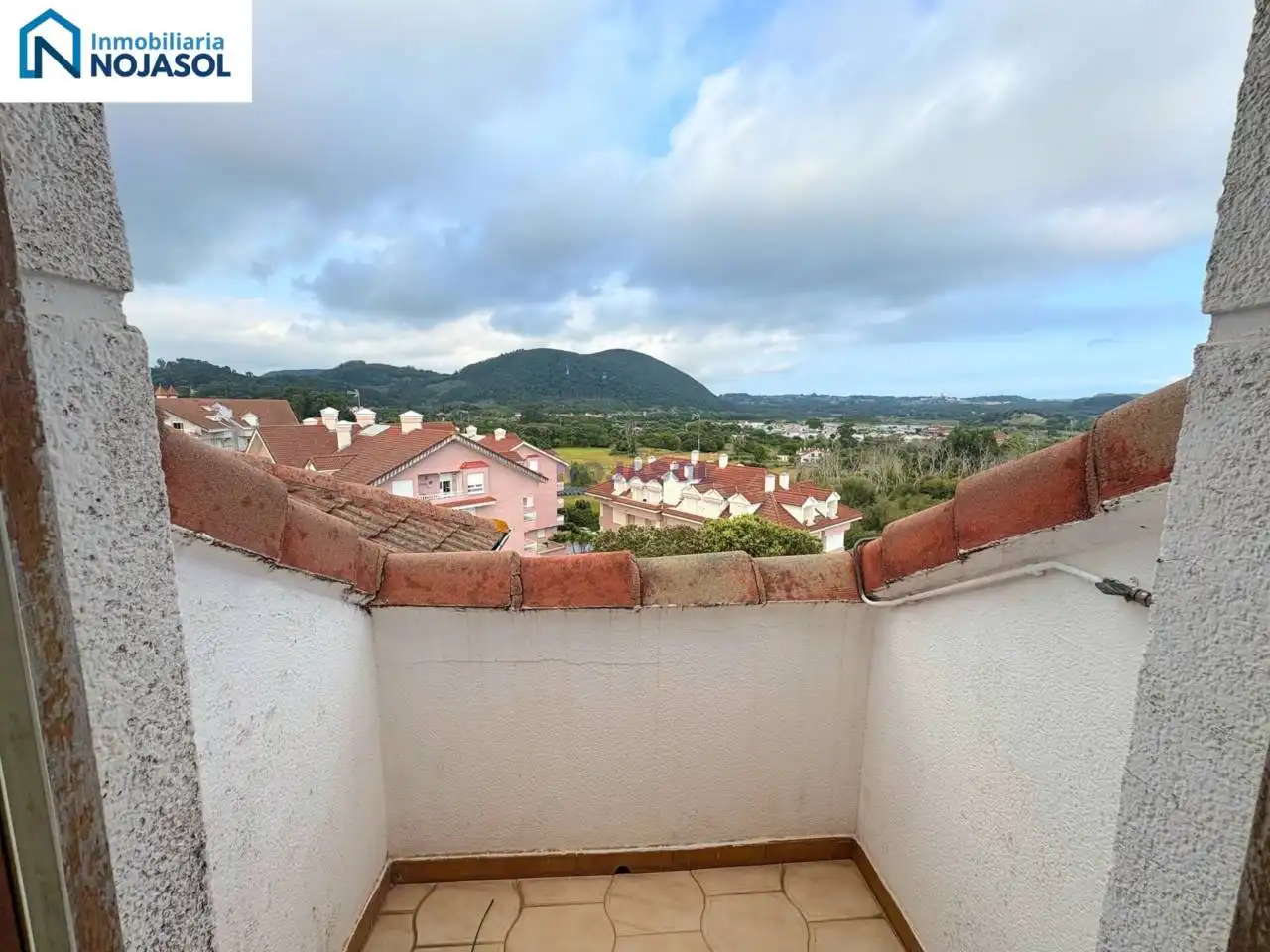 Balcony of Flat for rent in Noja  with Heating, Terrace and Furnished