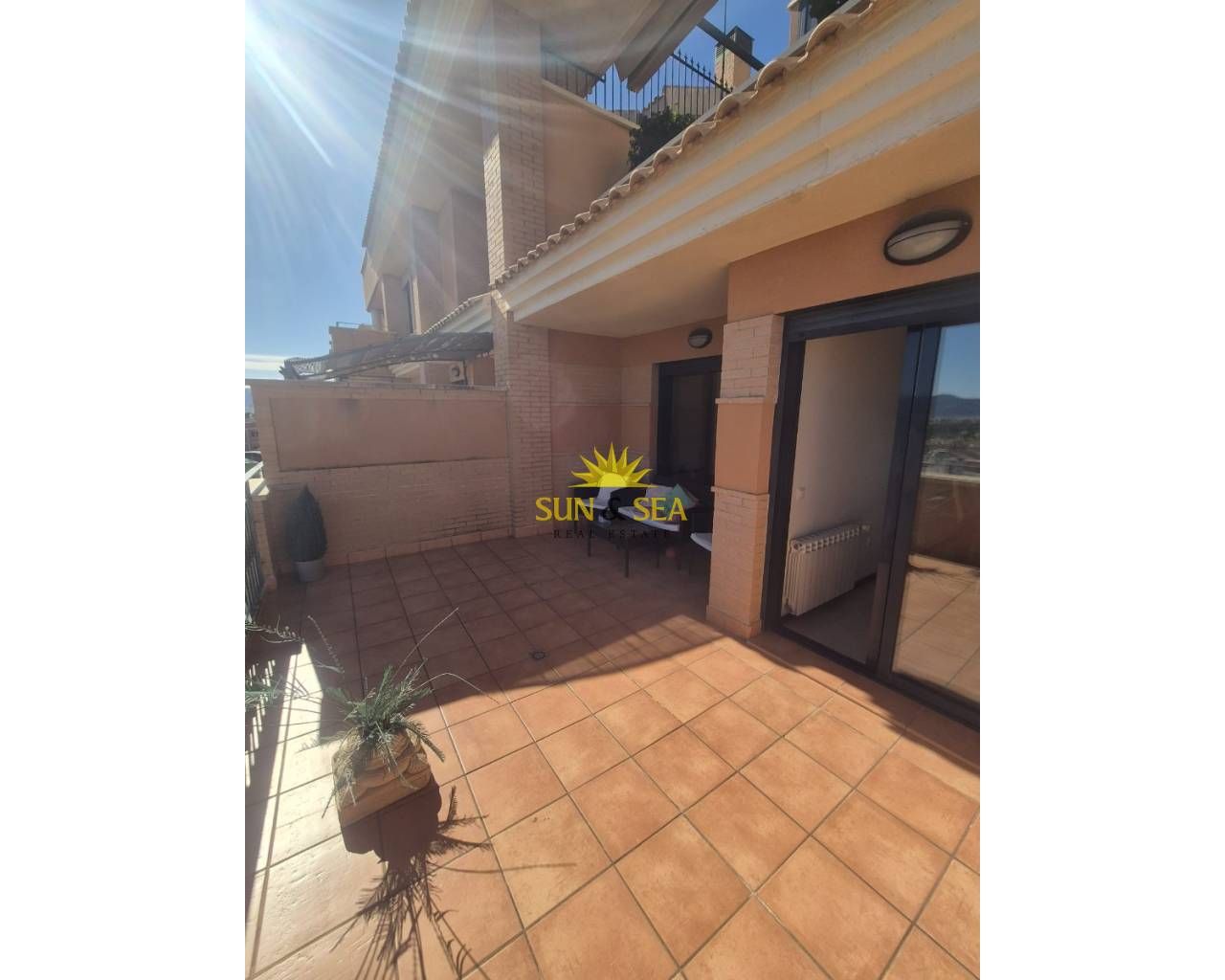 Terrace of Flat to rent in  Murcia Capital  with Air Conditioner, Heating and Parquet flooring