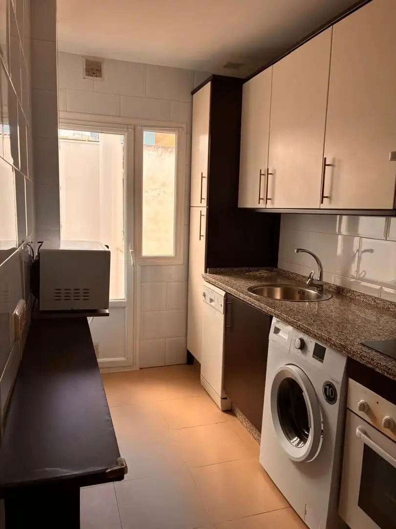 Cocina de Piso de alquiler en Badajoz con Aire acondicionado, Calefacción y Terraza