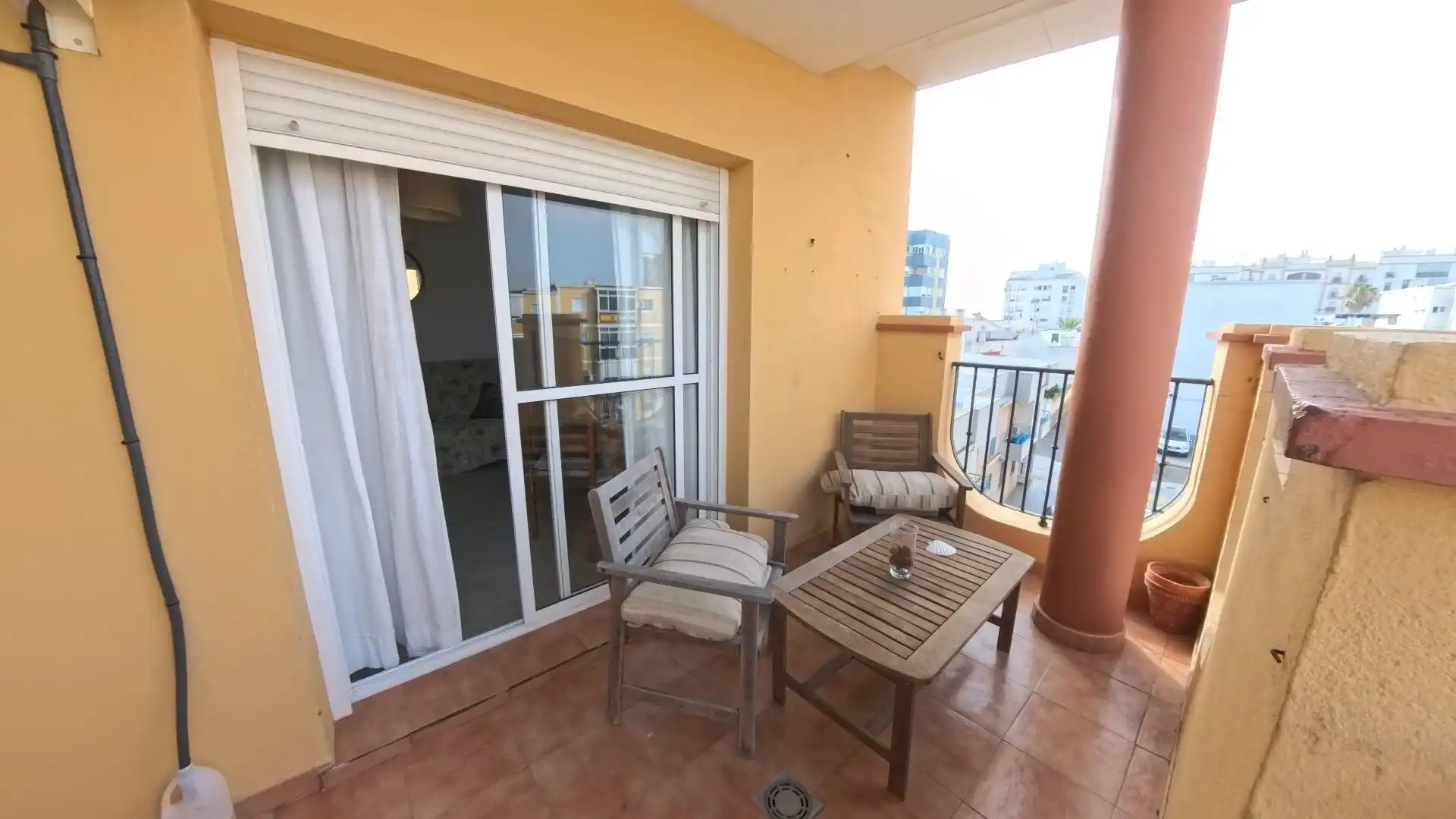 Terraza de Apartamento en venta en San Fernando con Aire acondicionado, Terraza y Amueblado