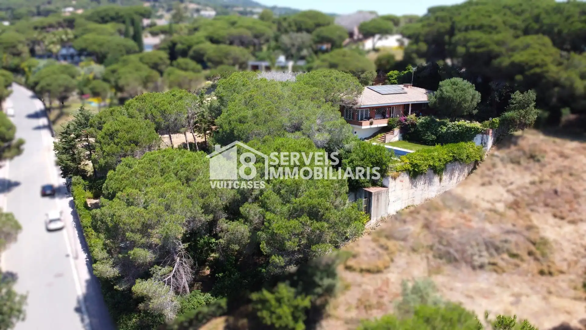 Exterior view of Houses for sale in Sant Andreu de Llavaneres  with Private garden