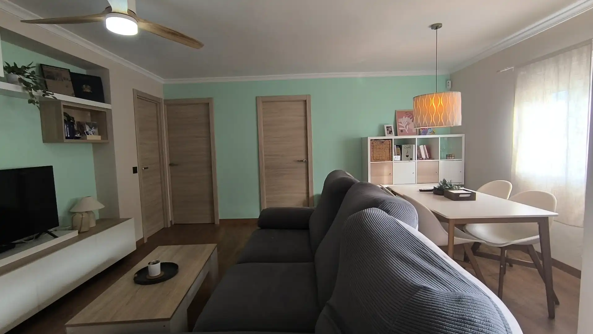Wohnzimmer von Wohnung zum Verkauf in Tarragona mit Klimaanlage, Parkett und Terrasse
