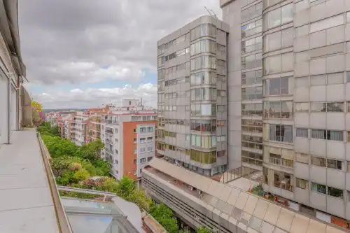 Exterior view of Attic for sale in Madrid  with Air Conditioner, Heating and Parquet flooring