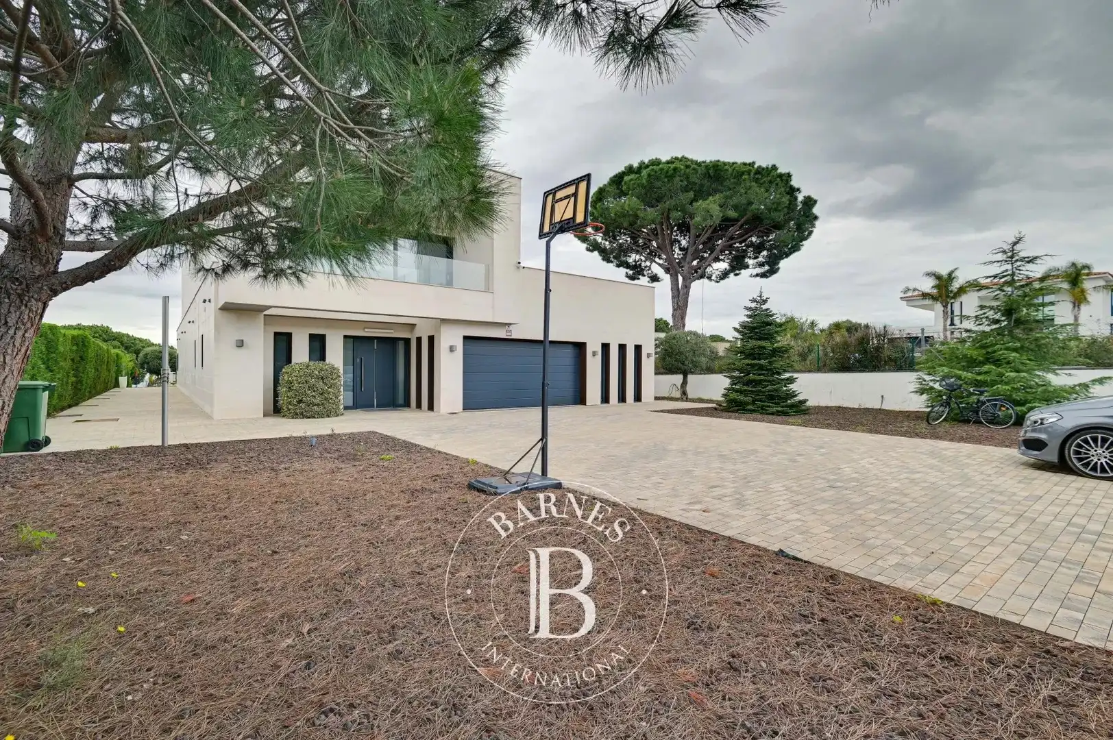 Vista exterior de Casa o xalet en venda en Sant Andreu de Llavaneres amb Aire condicionat, Calefacció i Piscina