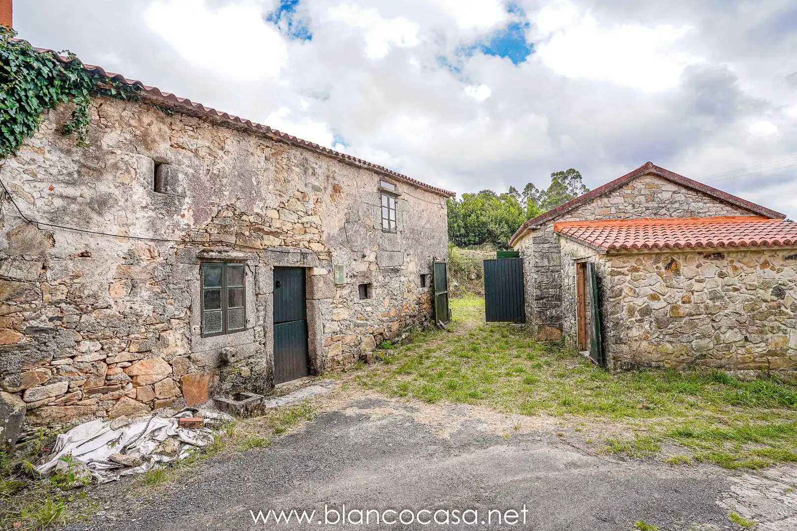 Vista exterior de Casa o chalet en venta en Coristanco con Jardín privado y Trastero