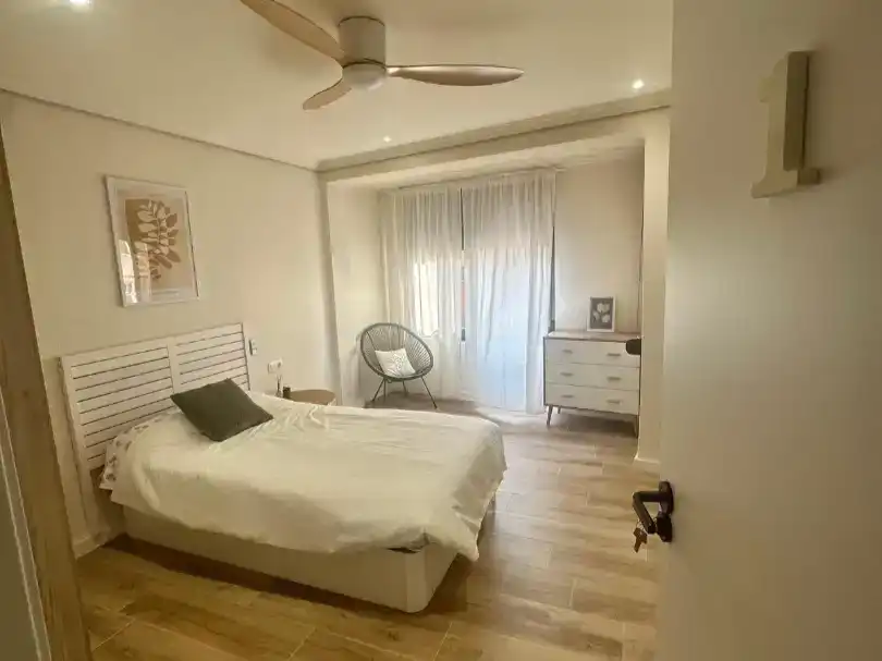 Bedroom of Flat for share in Castellón de la Plana / Castelló de la Plana  with Furnished