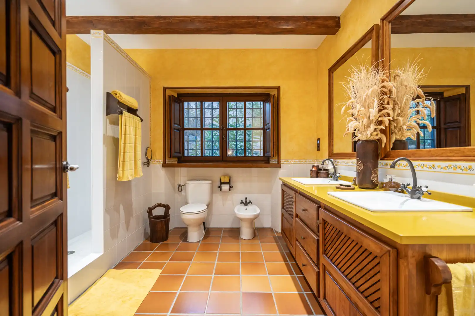 Bathroom of Houses for sale in Manzanares El Real  with Air Conditioner, Heating and Private garden